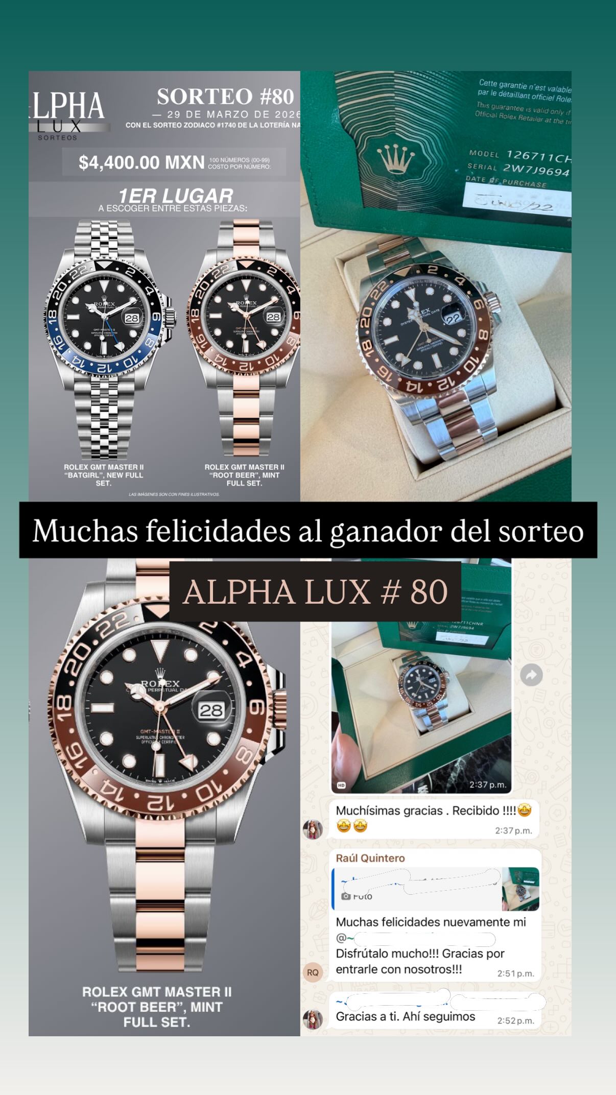 Ganador Alpha Luxury
